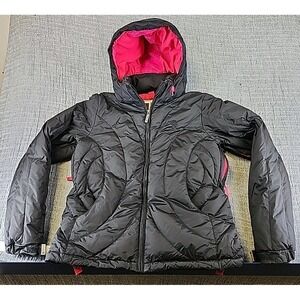 Burton Women's Black Duck Down Insulation Jacket Size M Puffy Ski Snow Coat